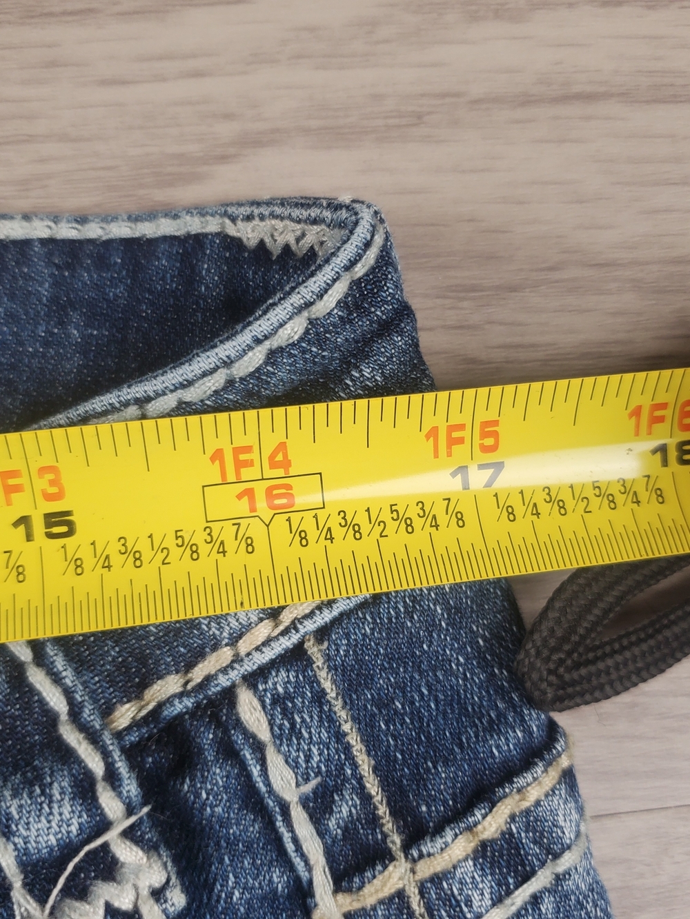 Riding Jean Straight Leg Jeans in Faded Blue - Picture 4 of 12